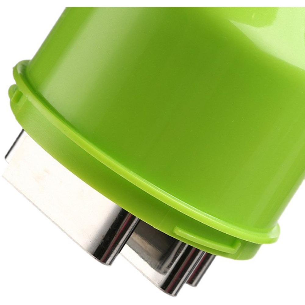 Stainless Steel Hand Press Vegetable Chopper Garlic Ginger Cutter 3