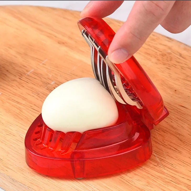 Strawberry Kiwi Fruit Slicer With Egg Cutter And Huller 1