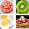 Strawberry Kiwi Fruit Slicer With Egg Cutter And Huller 3