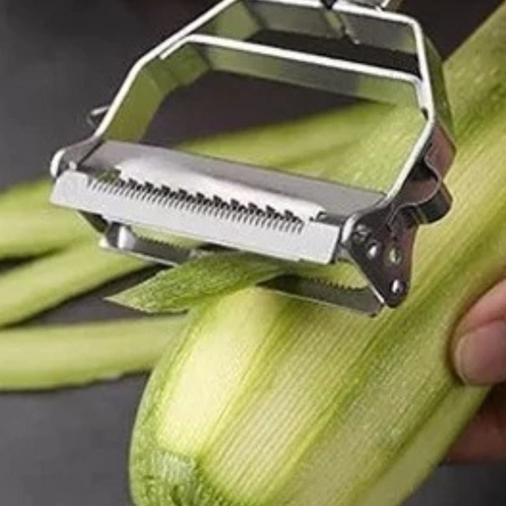 Premium Stainless Steel Double Head Vegetable Fruit Peeler 4