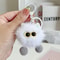 Cute Kitten Plush Keychain For Women Soft Bag Charm Kawaii Gift 0