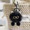 Cute Kitten Plush Keychain For Women Soft Bag Charm Kawaii Gift 1