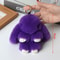 Fluffy Cartoon Rabbit Keychain Pompon Bunny Charm For Bag Or Car 2