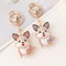 Keychain Handbag Pendant for Women Cute Dog Gift