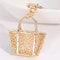 Stylish Leopard Print Bag Keychain Cute Car & Gift Pendant