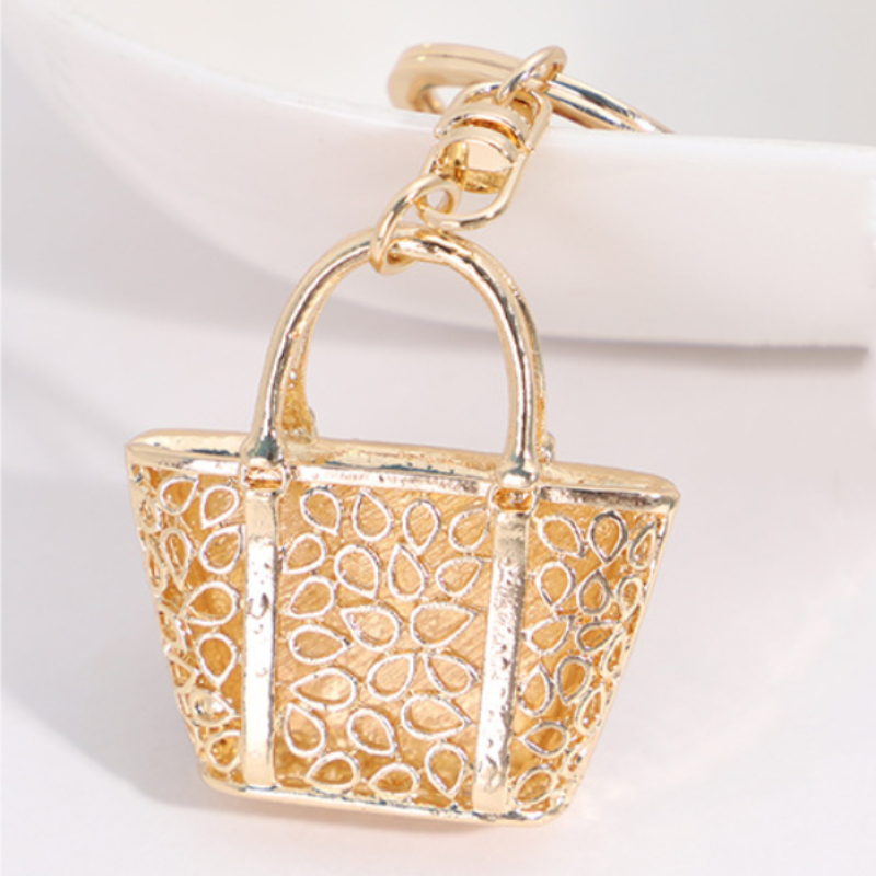 Stylish Leopard Print Bag Keychain Cute Car & Gift Pendant