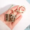 Stylish Leopard Print Bag Keychain Cute Car & Gift Pendant