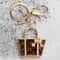 Stylish Leopard Print Bag Keychain Cute Car & Gift Pendant