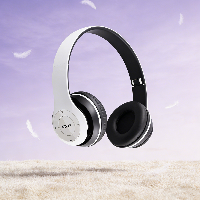 Wireless Foldable Bluetooth Headphones With Microphone Volume Control 0