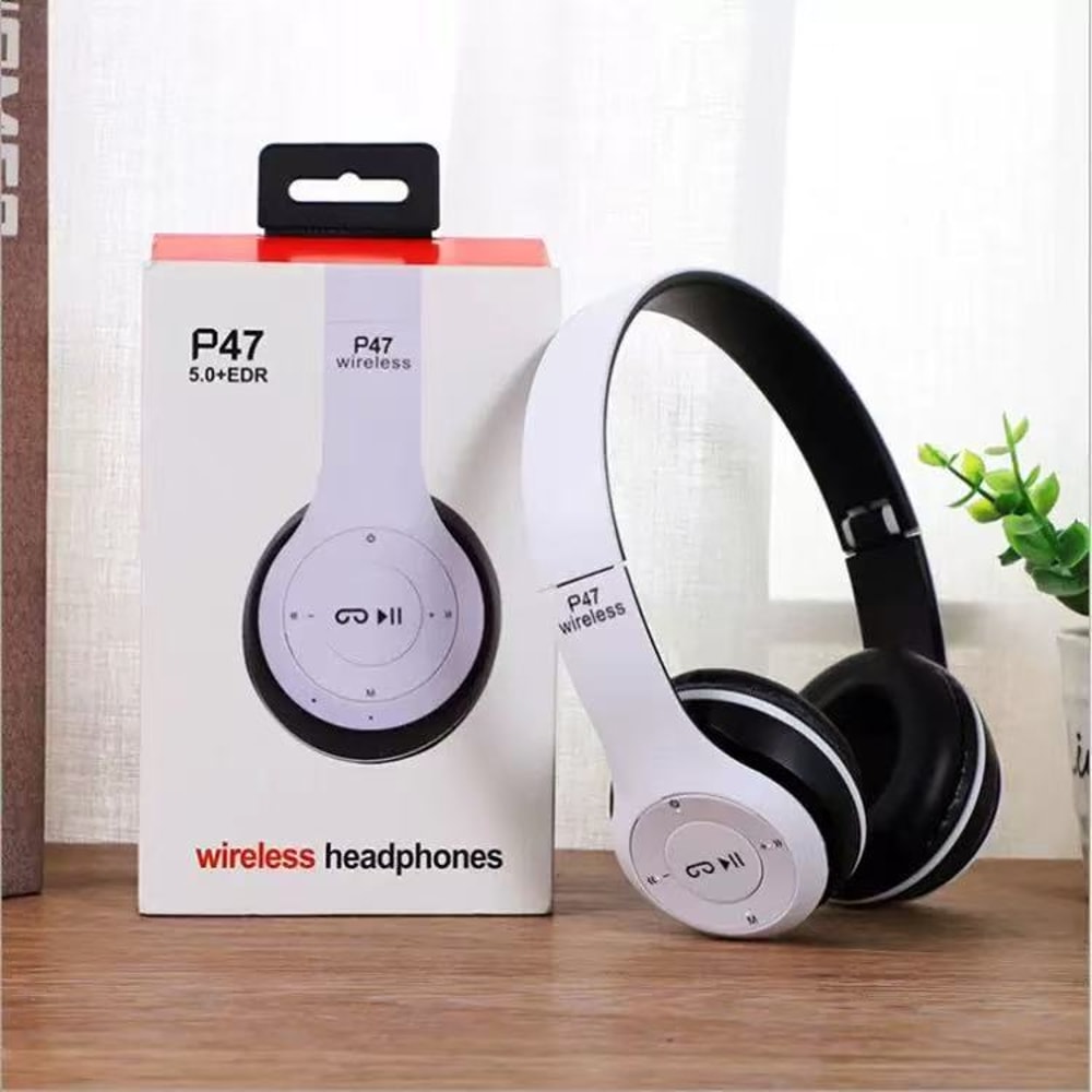 Wireless Foldable Bluetooth Headphones With Microphone Volume Control 8