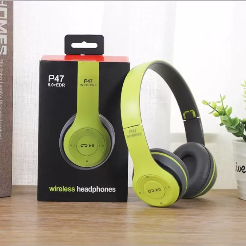 Wireless Foldable Bluetooth Headphones With Microphone Volume Control 6