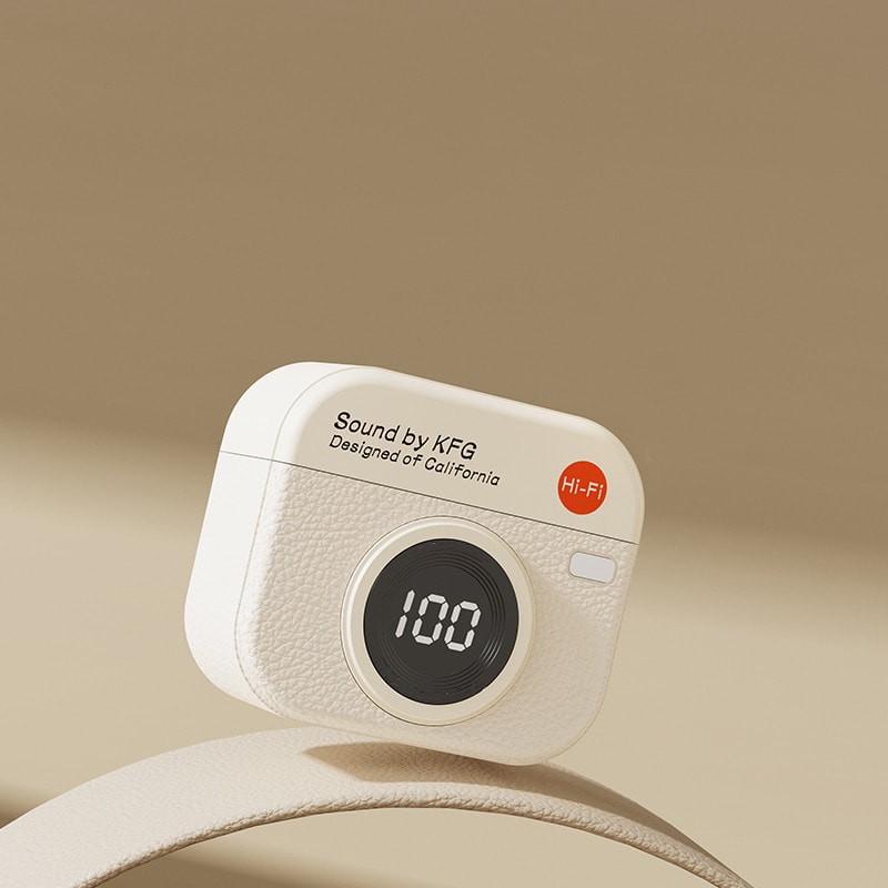 Bluetooth Wireless Earbuds With LED Display HiFi Sound 7