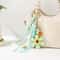 Leather Sunflower Bag Charm Keychain For Women Fashion Accessory Gift 0
