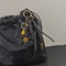 Leather Sunflower Bag Charm Keychain For Women Fashion Accessory Gift 5