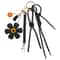 Leather Sunflower Bag Charm Keychain For Women Fashion Accessory Gift 7
