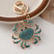 Crystal Crab Keychain Sparkling Beach Souvenir Gift 1