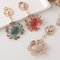 Crystal Crab Keychain Sparkling Beach Souvenir Gift 3