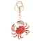 Crystal Crab Keychain Sparkling Beach Souvenir Gift 5