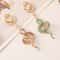 Premium Crystal Snake Keychain Rhinestone Bag Pendant Handbag Accessory 1