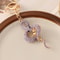 Premium Crystal Snake Keychain Rhinestone Bag Pendant Handbag Accessory 6