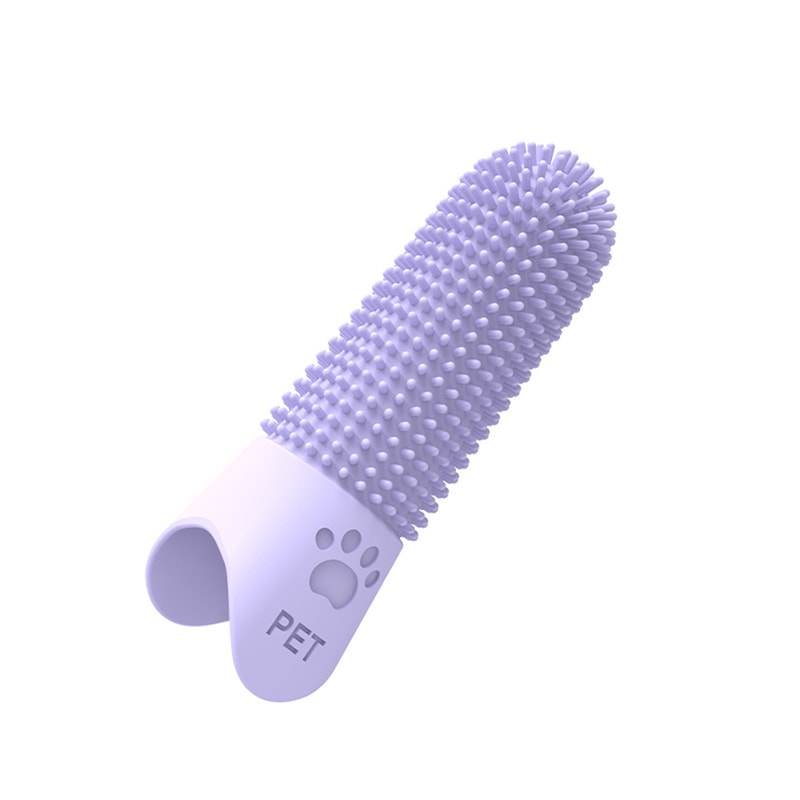 Premium Silicone Pet Toothbrush For Cats Dogs Soft Tartar Removal Dental Care Brush 4