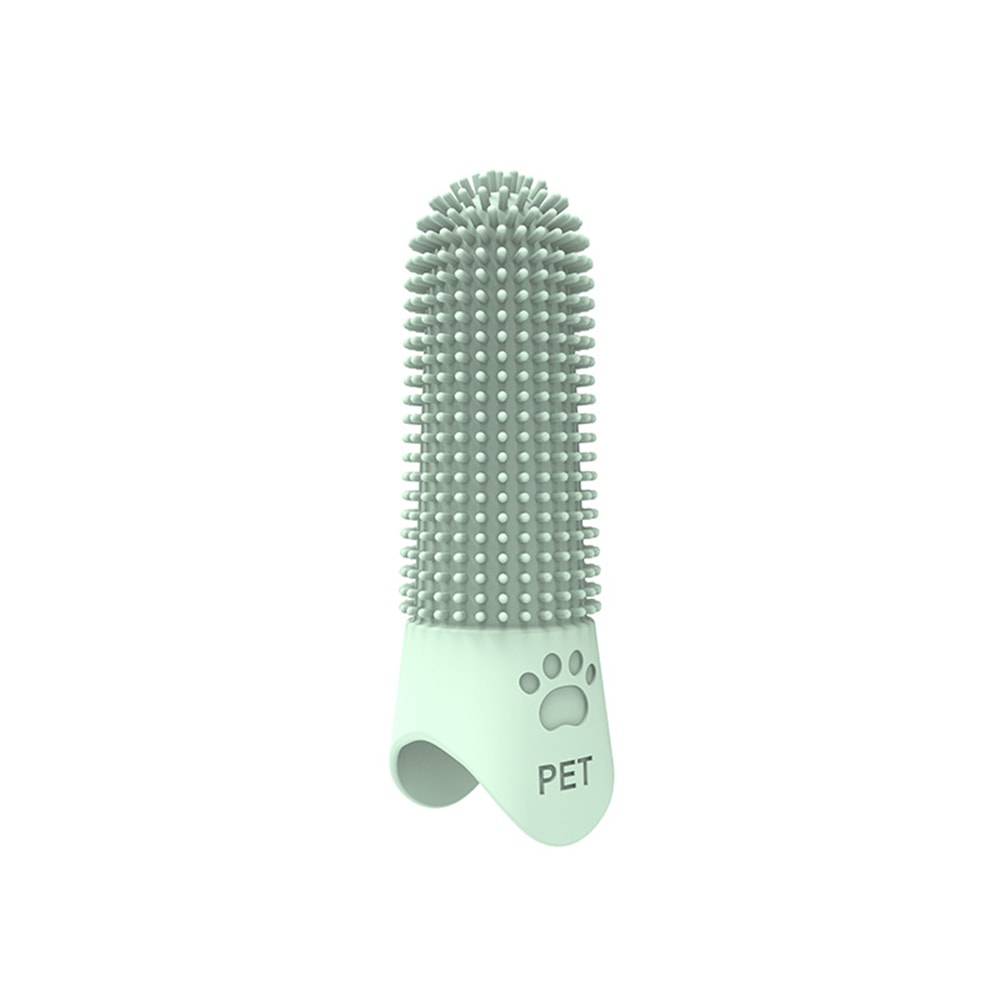 Premium Silicone Pet Toothbrush For Cats Dogs Soft Tartar Removal Dental Care Brush 6