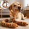 Durable Squeaky Dog Chew Toy Teeth Cleaning Puppy Molar Toy