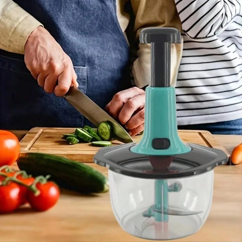 Premium Vegetable & Herb Chopper Compact, Easy to Use Kitchen Tool