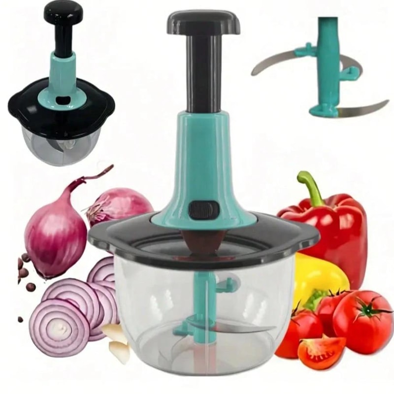 Premium Vegetable & Herb Chopper Compact, Easy to Use Kitchen Tool