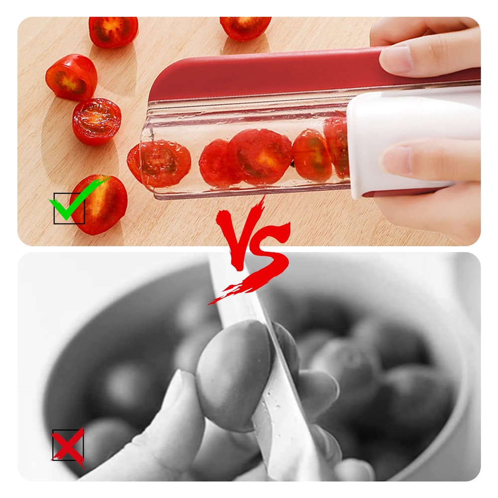 Multi Function Tomato Slicer Fruit Cutter For Kitchen Salad Prep 4
