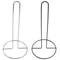 Premium Stainless Steel Paper Towel Holder One Handed Tear Vertical Napkin Rack
