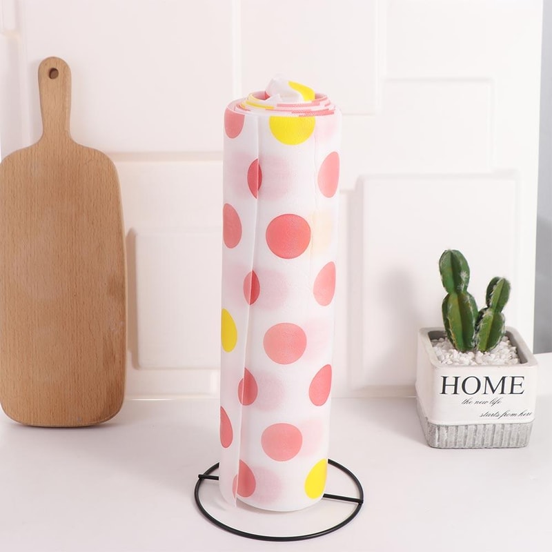 Premium Stainless Steel Paper Towel Holder One Handed Tear Vertical Napkin Rack