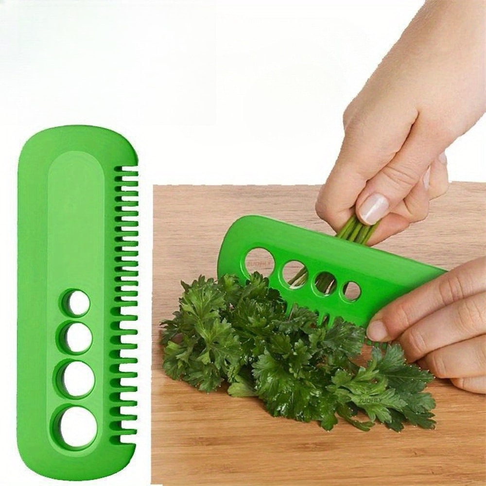 Premium Herb Stripper Leaf Remover Portable Kitchen Gadget For Parsley Kale 1