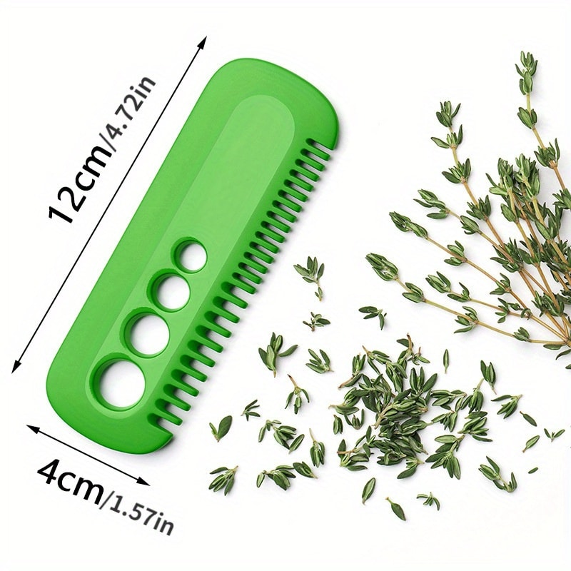 Premium Herb Stripper Leaf Remover Portable Kitchen Gadget For Parsley Kale 2