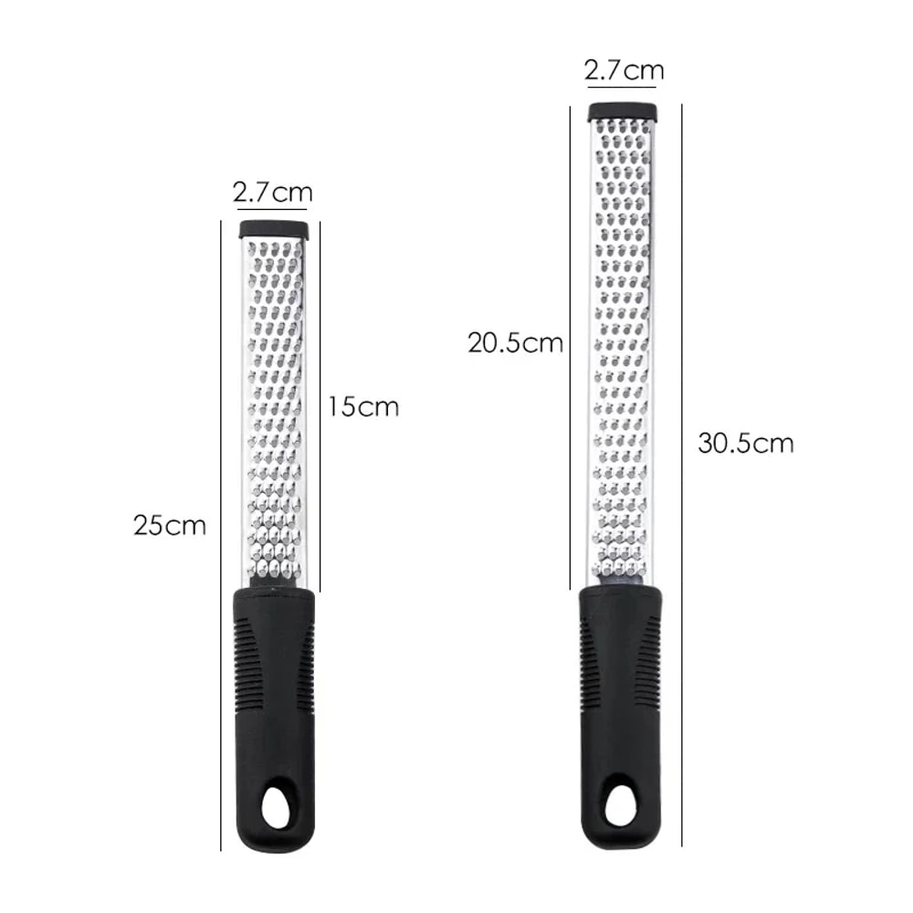 Premium Stainless Steel Kitchen Grater Handheld Cheese Lemon Zester Tool 5