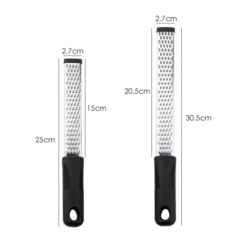 Premium Stainless Steel Kitchen Grater Handheld Cheese Lemon Zester Tool 5