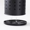 Premium Black Stainless Steel Cutlery Holder Large Kitchen Utensil Organizer For Knives Forks Chop 4
