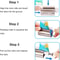 Premium Stainless Steel Toothpaste Squeezer & Tube Roller Dispenser for Ointments & Cosmetics