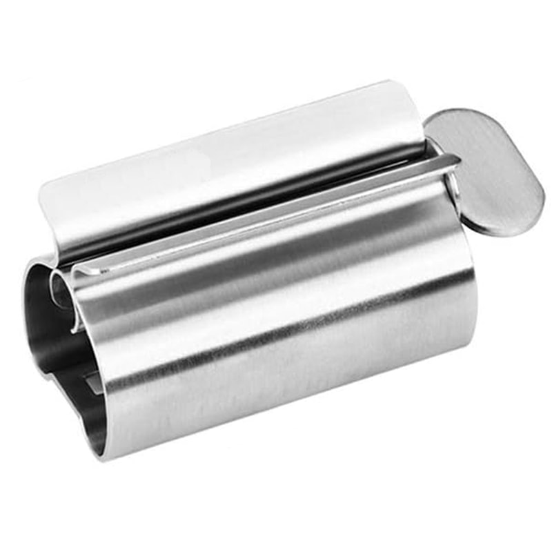 Premium Stainless Steel Toothpaste Squeezer & Tube Roller Dispenser for Ointments & Cosmetics