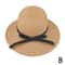 Luxury Foldable Straw Sun Hat For Women Wide Brim Beach Hat 7