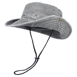 breathable cotton bucket hat with wide brim uv protection hat