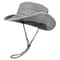 Breathable Cotton Bucket Hat With Wide Brim UV Protection Hat 0