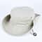 Breathable Cotton Bucket Hat With Wide Brim UV Protection Hat 4