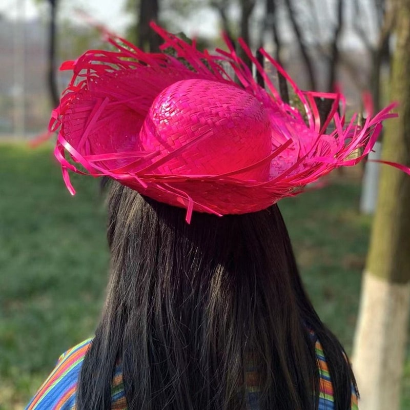 Unisex Sun Protection Beach Hat With Adjustable Drawstring For Outdoor 2