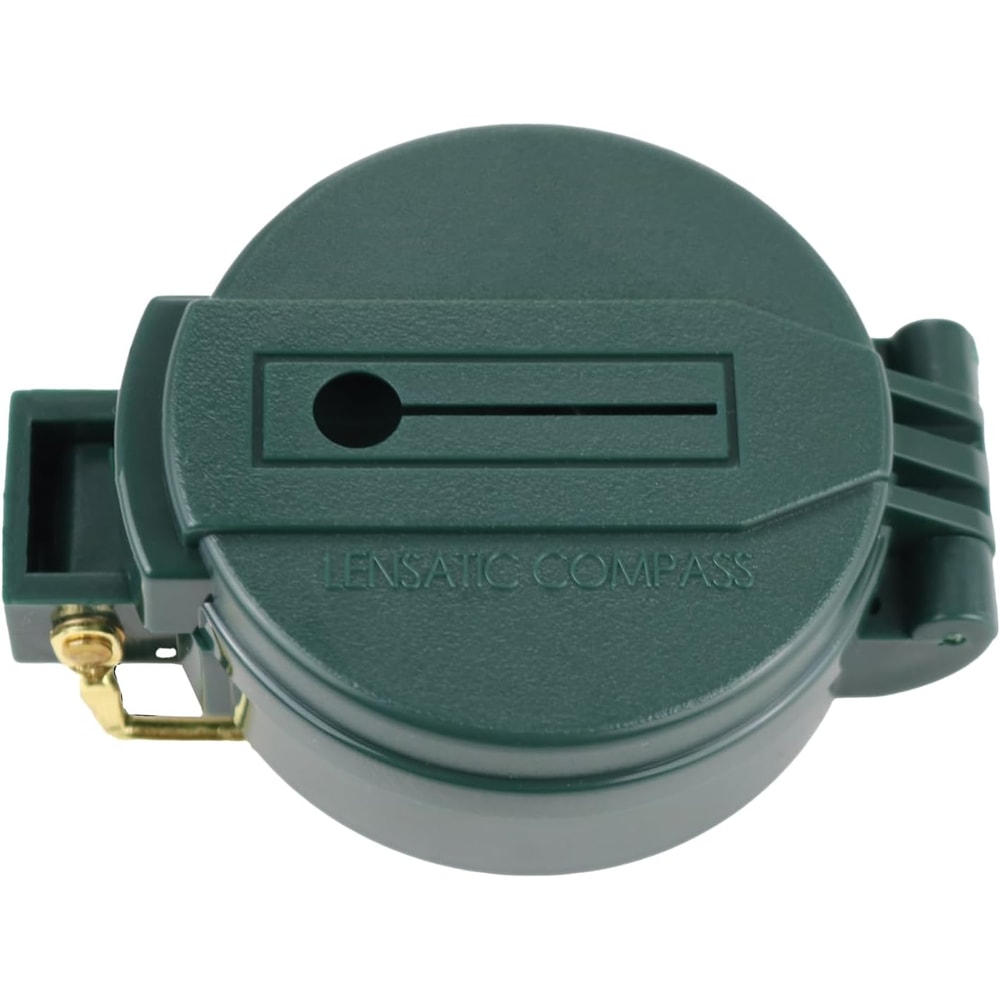 Military Grade Lensatic Compass For Hiking Survival Navigation 3