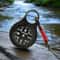 Mini Carabiner Compass Keychain Zinc Alloy Survival Tool 0