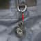 Mini Carabiner Compass Keychain Zinc Alloy Survival Tool 3