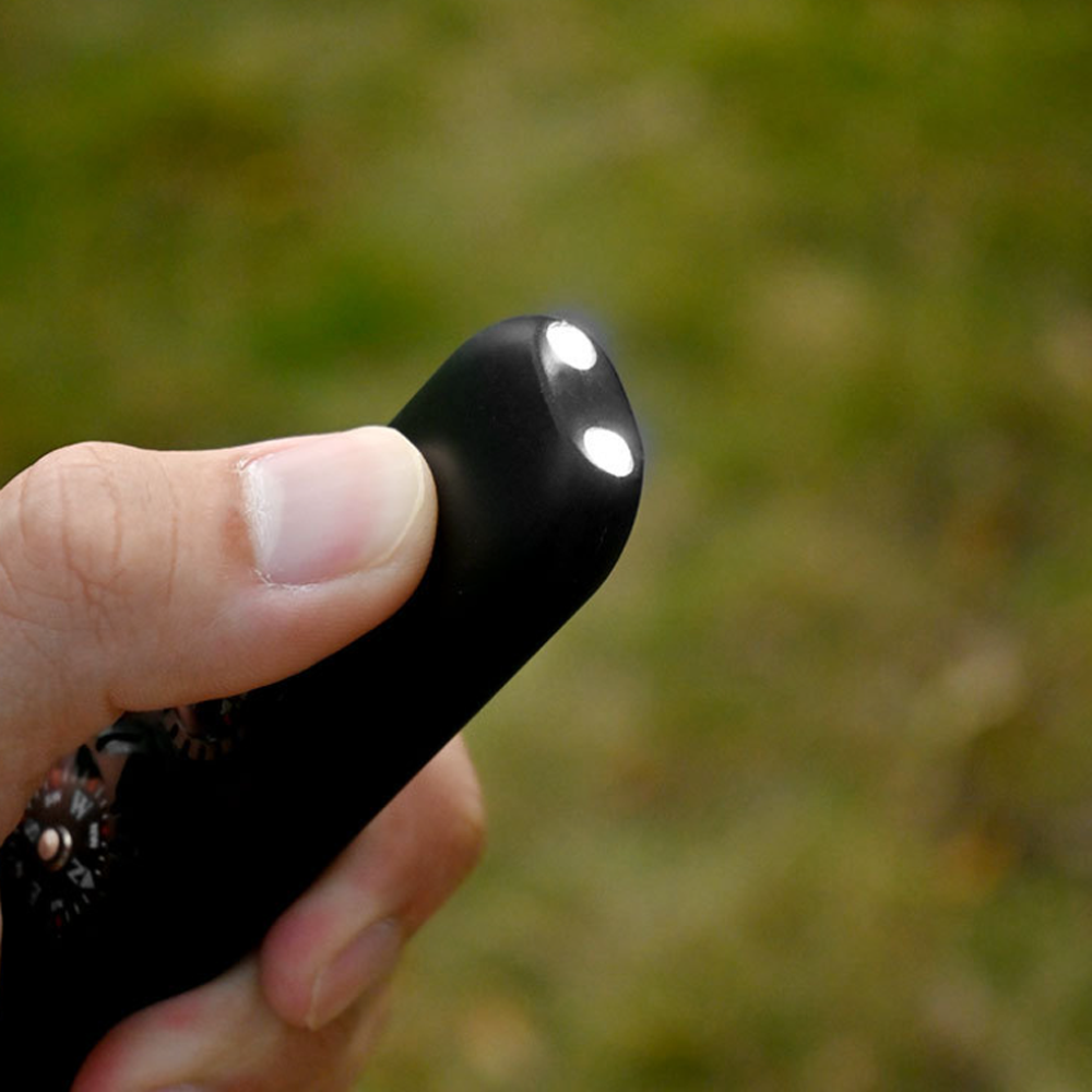 Emergency Survival Whistle with Compass & Flashlight