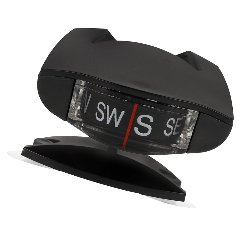 Premium Car Navigation Compass with Dashboard Inclinometer