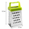 Premium Stainless Steel Box Grater Multipurpose Vegetable Cutter 2